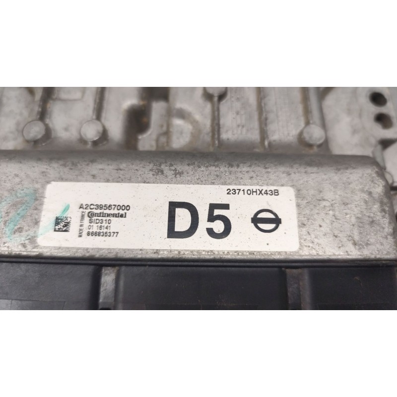 Recambio de centralita motor uce para nissan qashqai ii (j11, j11_) 1.5 dci referencia OEM IAM A2C39567000 D5 - Negro 3