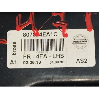Recambio de elevalunas delantero izquierdo para nissan qashqai ii (j11, j11_) 1.5 dci referencia OEM IAM 807014EA1C  