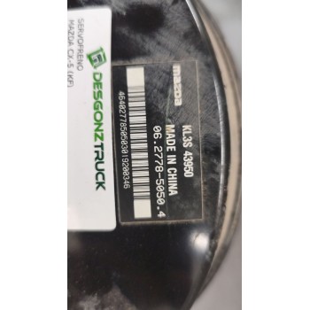 Recambio de servofreno para mazda cx-5 (kf) 2.2 d referencia OEM IAM KL3S43950  06277850504