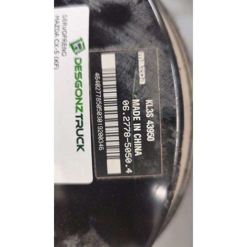 Recambio de servofreno para mazda cx-5 (kf) 2.2 d referencia OEM IAM KL3S43950  06277850504 - Gris 3