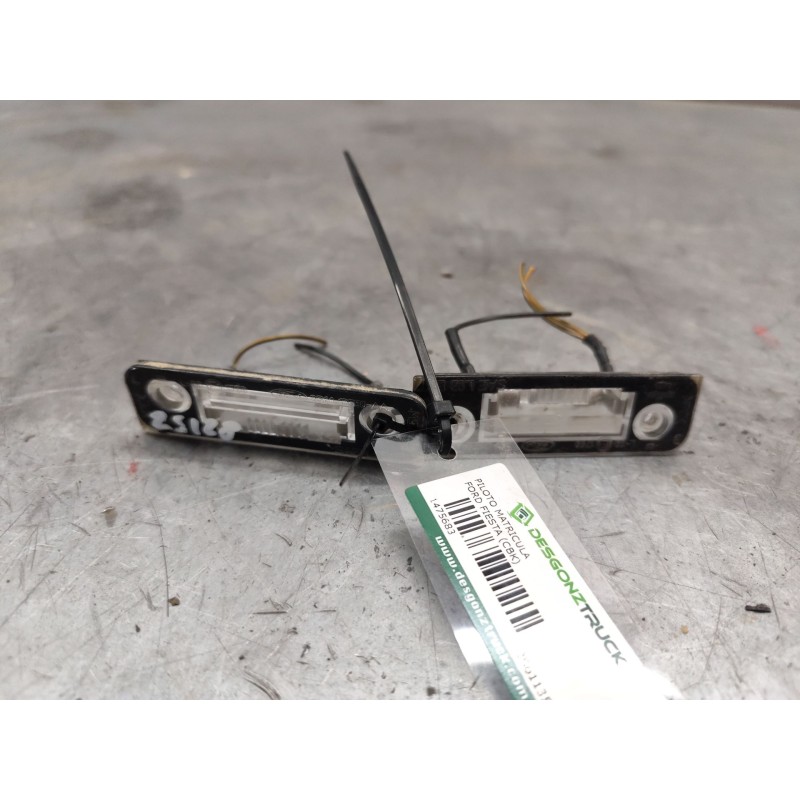 Recambio de piloto matricula para ford fiesta (cbk) ambiente referencia OEM IAM 2S6113550AA  