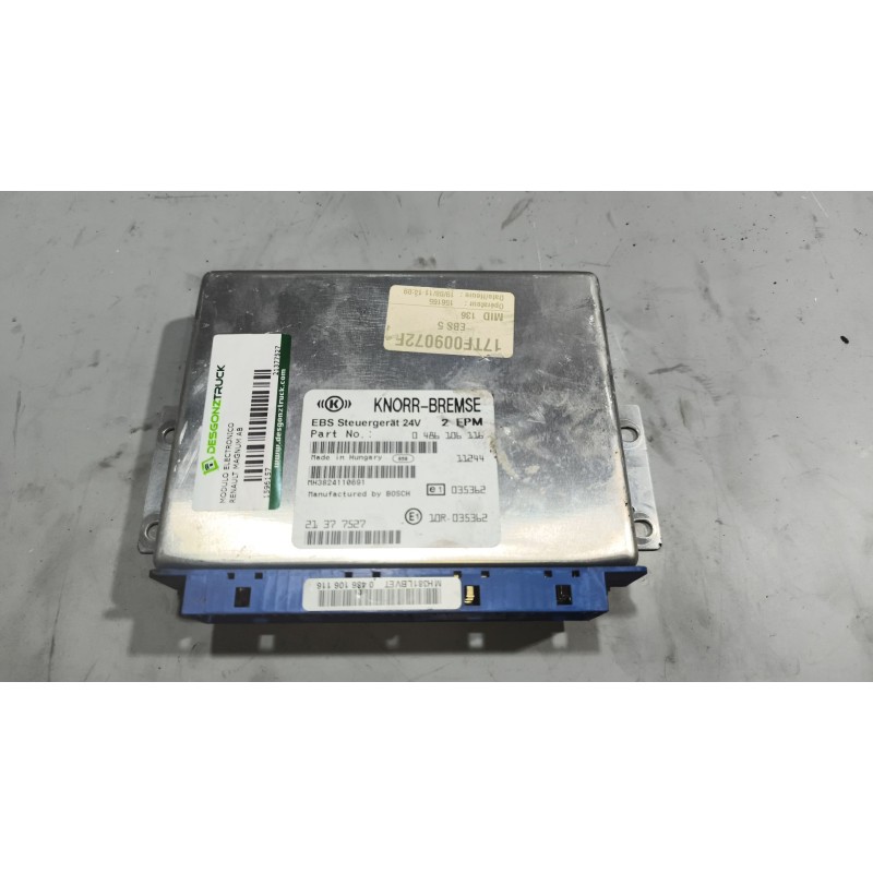 Recambio de modulo electronico para renault magnum ab diesel referencia OEM IAM 21377527 0486106116 