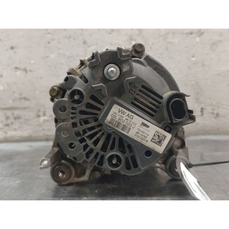 Recambio de alternador para seat leon (5f1) 1.6 tdi referencia OEM IAM 03L903023J - Blanco 2