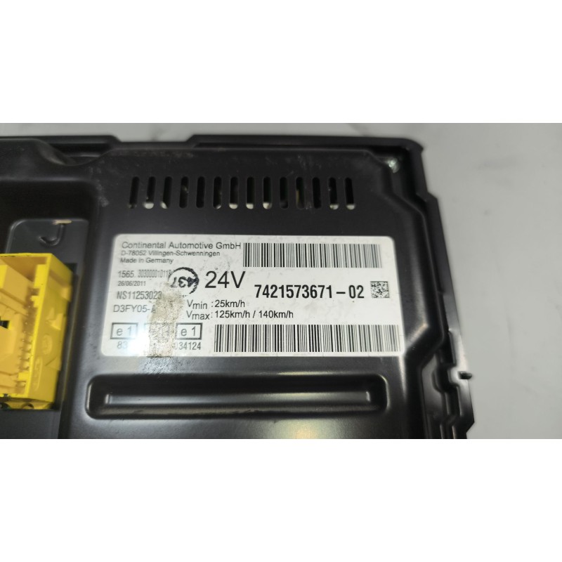 Recambio de cuadro instrumentos para renault magnum ab diesel referencia OEM IAM 7421573671 - Azul 7