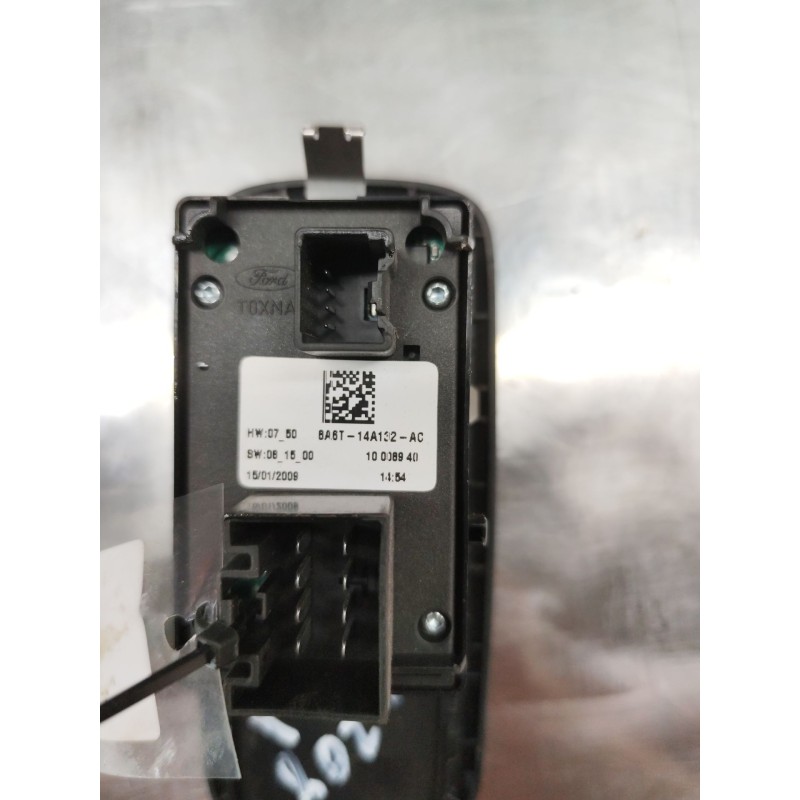 Recambio de mando elevalunas delantero izquierdo para ford fiesta (cb1) 1.25 16v cat referencia OEM IAM 8a6t-14a132ac - Granate 2