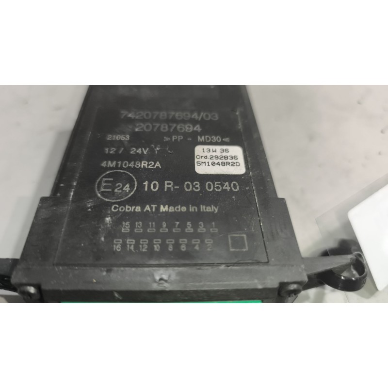Recambio de modulo electronico para renault midlum fg 220.10 e5 corto referencia OEM IAM 7420787694 20787694 - Blanco 4