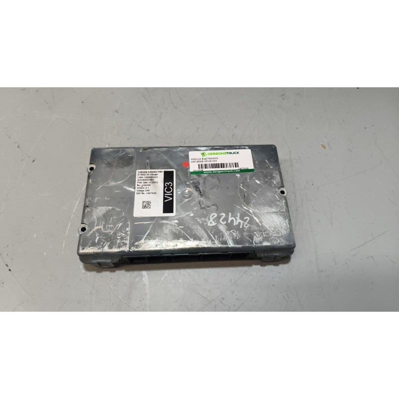 Recambio de modulo electronico para daf serie xf105.xxx 12.9 diesel referencia OEM IAM 1907429 VERSION:2.1 