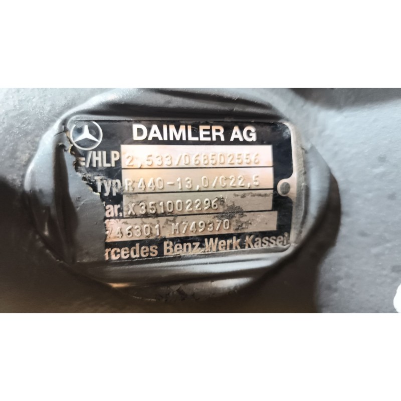 Recambio de grupo para mercedes-benz actros bm 963.480 2-achser 1848 4x2 fahrgestell l bigspace referencia OEM IAM R440-13 X3510 2