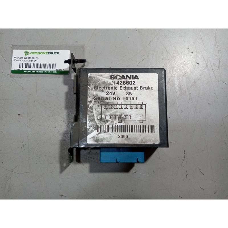 Recambio de modulo electronico para scania k114 ib6x24 referencia OEM IAM 1428602  