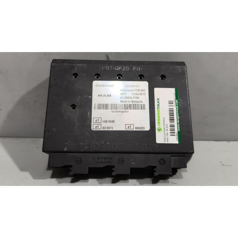 Recambio de modulo electronico para man tgx 18.xxx fg / 4x2 bl xl referencia OEM IAM 81258057118  