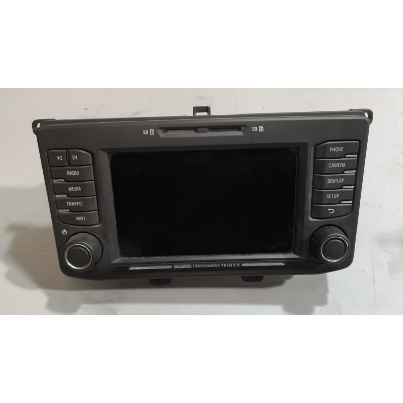 Recambio de sistema audio / radio cd para scania serie p/g/r (c-clase) fsa r450 (4x2) largo cr 19 a referencia OEM IAM 2819281 - Blanco