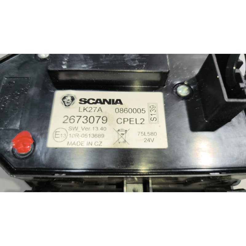 Recambio de mando luces para scania serie p/g/r (l-clase) 12.7 diesel referencia OEM IAM 2673079 2573276 2892709 3