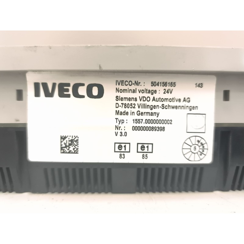 Recambio de cuadro instrumentos para iveco stralis (as) 12.9 diesel referencia OEM IAM 504156165 - Blanco 2