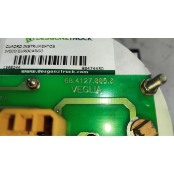 Recambio de cuadro instrumentos para iveco eurocargo referencia OEM IAM 98474450  
