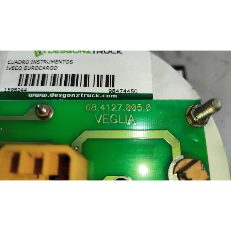 Recambio de cuadro instrumentos para iveco eurocargo referencia OEM IAM 98474450 8