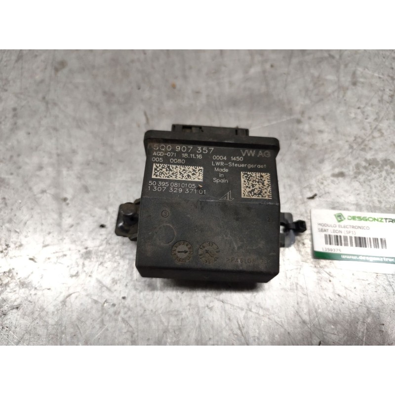 Recambio de modulo electronico para seat leon (5f1) 1.6 tdi referencia OEM IAM 5Q0907357  