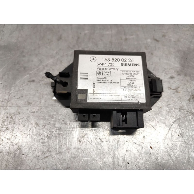 Recambio de modulo electronico para mercedes-benz clase a (w168) 140 (168.031) referencia OEM IAM 1688200226  