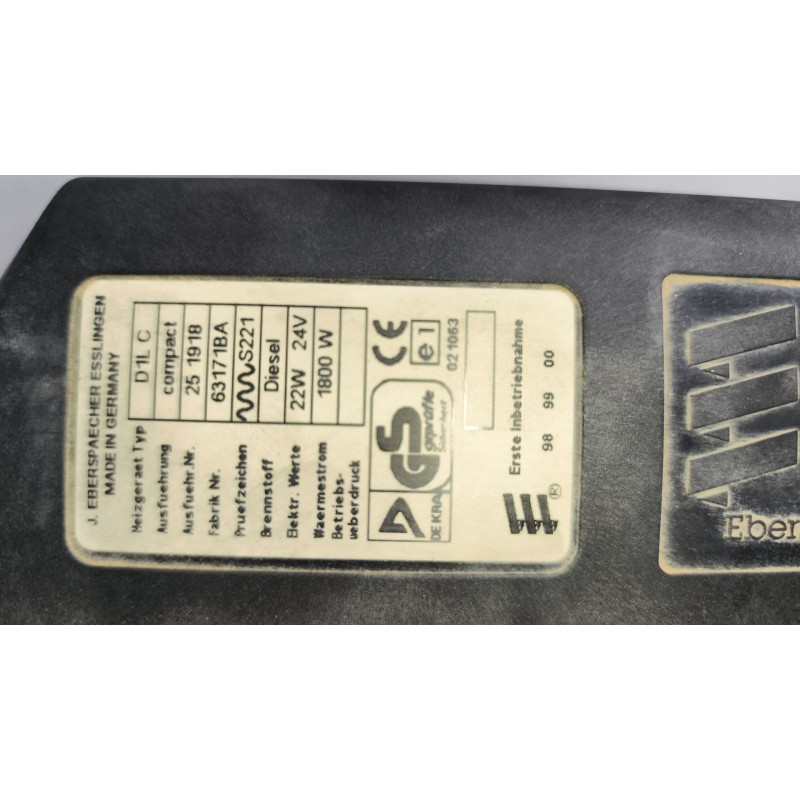 Recambio de motor calefaccion cabina para volvo fh 12 asta 2001 e2 / e3 12.1 diesel (d12d380) referencia OEM IAM D1LC 3980355 EB - Blanco 9