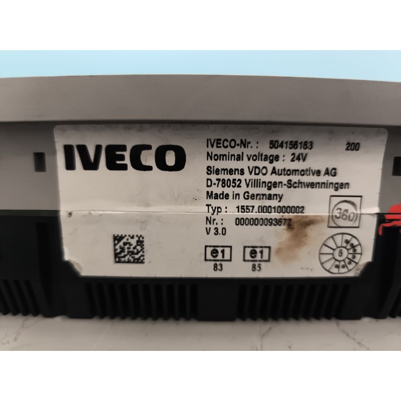 Recambio de cuadro instrumentos para iveco stralis (as) 12.9 diesel referencia OEM IAM 504156163 - Blanco 6