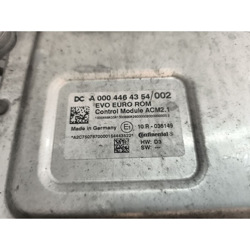 Recambio de modulo electronico para mercedes-benz actros bm 963.480 2-achser 1848 4x2 fahrgestell l bigspace referencia OEM IAM - Blanco 2