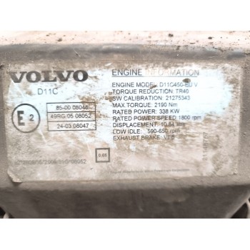 Recambio de despiece motor para volvo fm xxx 10.8 diesel referencia OEM IAM D11C450EUV  