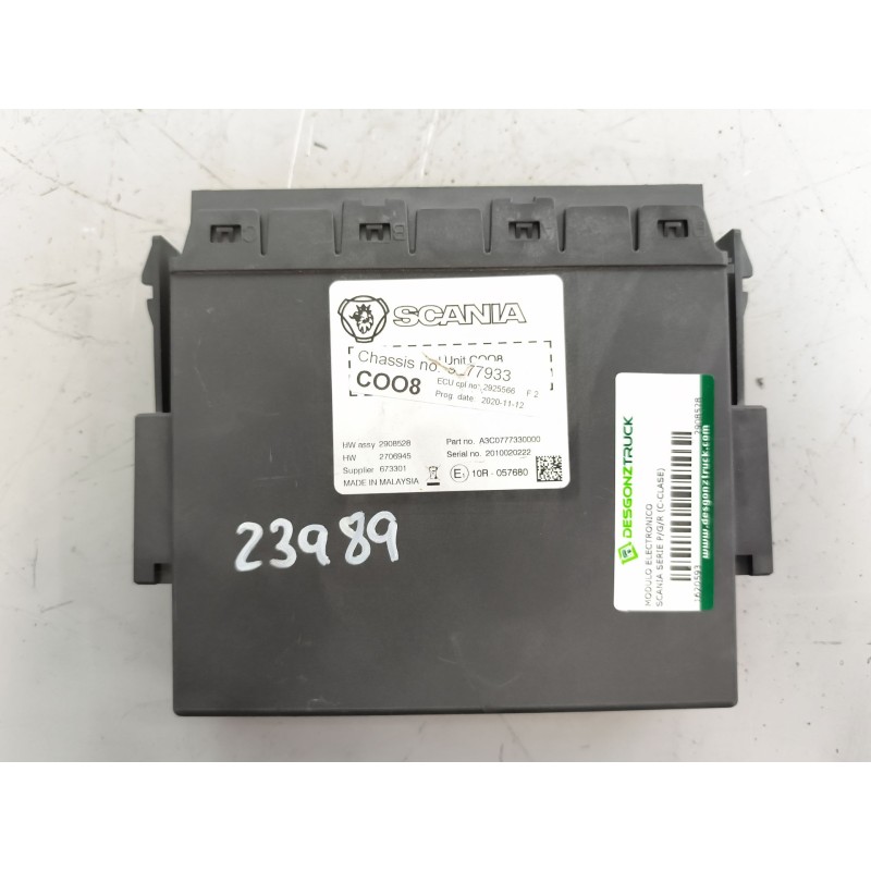 Recambio de modulo electronico para scania serie p/g/r (c-clase) fsa r450 (4x2) largo cr 19 a referencia OEM IAM 2908528 3116705 - Blanco