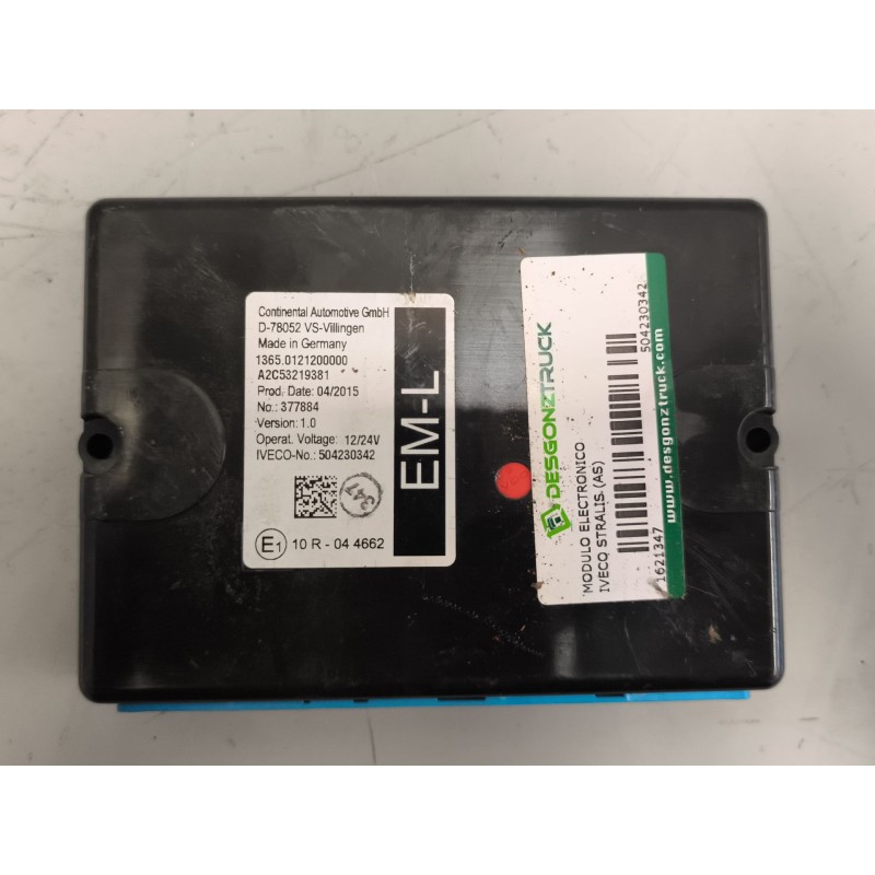 Recambio de modulo electronico para iveco stralis (as) 11.1 diesel referencia OEM IAM 504230342  