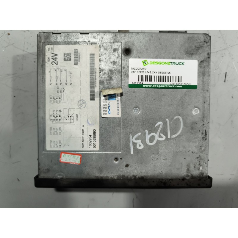 Recambio de tacografo para daf serie lf45 desde 06 referencia OEM IAM 13811050100001 0000263121 1662954 - Blanco 6