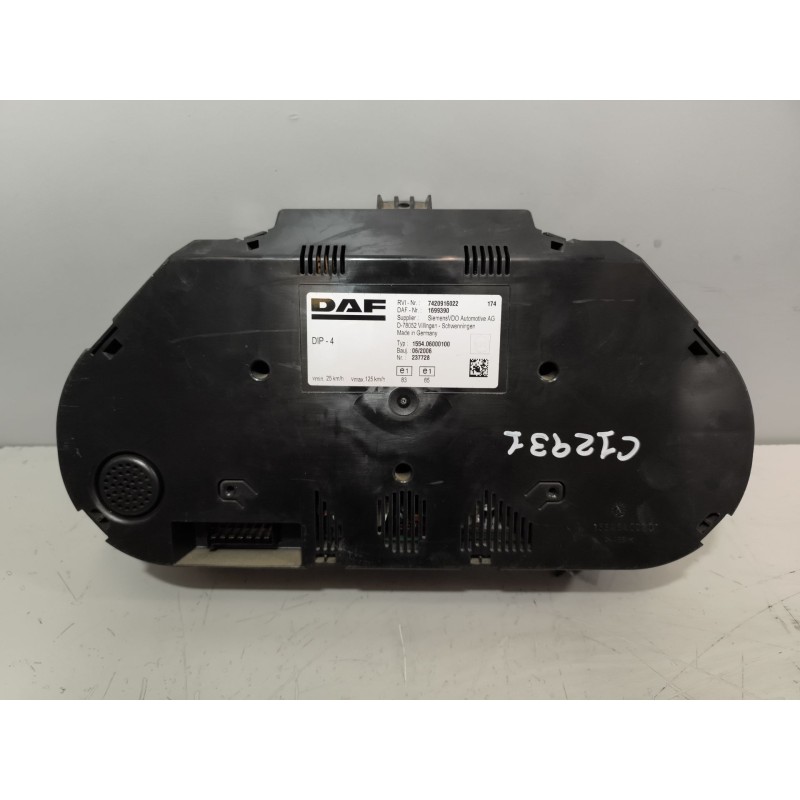 Recambio de cuadro instrumentos para daf serie lf45 desde 06 referencia OEM IAM 1699390 7420916022 - Blanco 2
