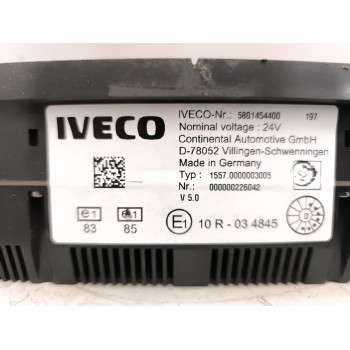 Recambio de cuadro instrumentos para iveco stralis (as) 12.9 diesel referencia OEM IAM 5801454400  