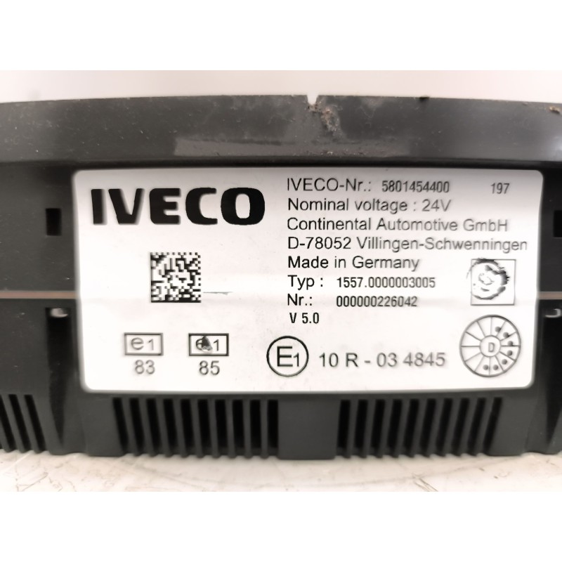 Recambio de cuadro instrumentos para iveco stralis (as) 12.9 diesel referencia OEM IAM 5801454400 - Blanco 4