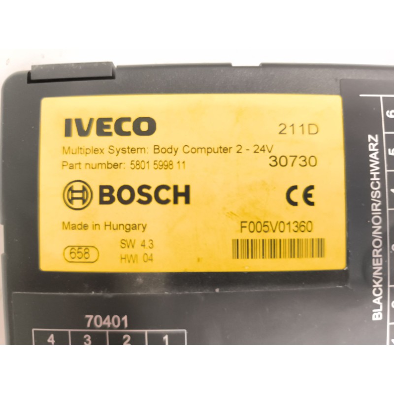 Recambio de modulo electronico para iveco stralis (as) 12.9 diesel referencia OEM IAM 5801599811 - Blanco 2