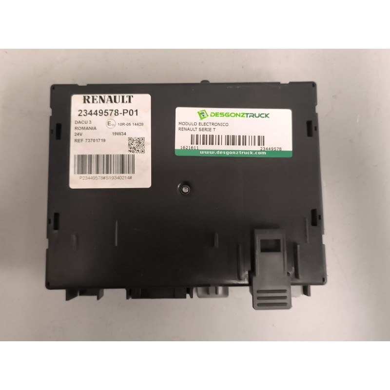 Recambio de modulo electronico para renault serie t 12.8 diesel referencia OEM IAM 23449578  