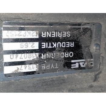 Recambio de grupo para daf serie xf105.xxx 12.9 diesel referencia OEM IAM 1347 180740 RATIO:2.69