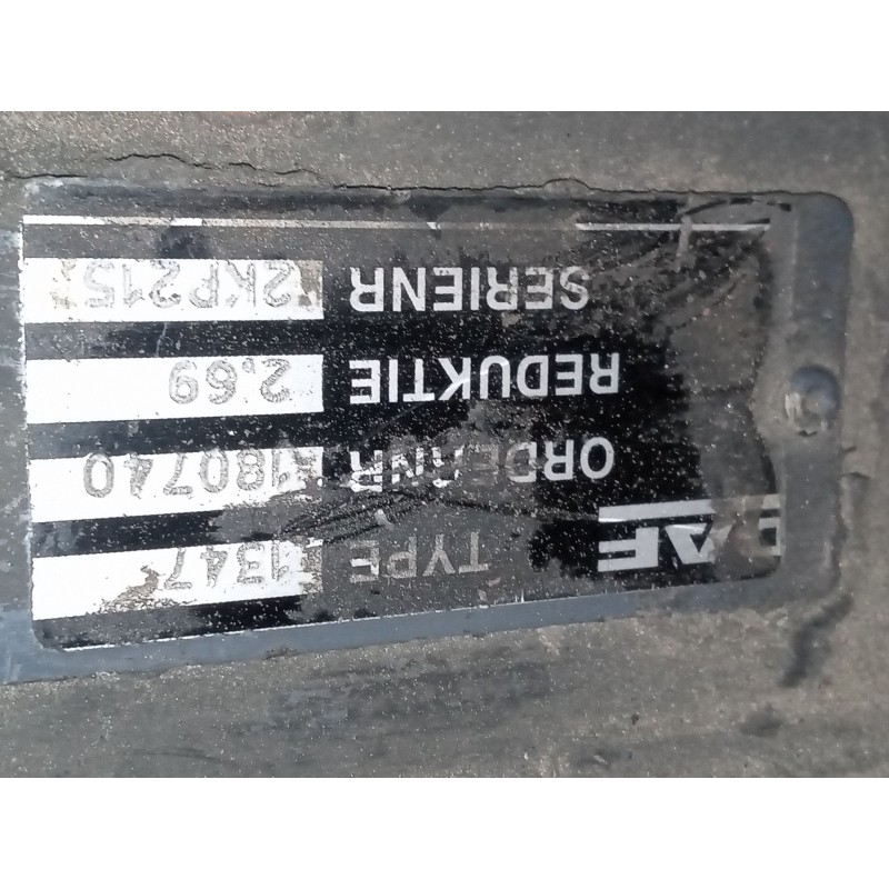 Recambio de grupo para daf serie xf105.460 12.9 diesel referencia OEM IAM 1347 180740 RATIO:2.69 - Blanco 2