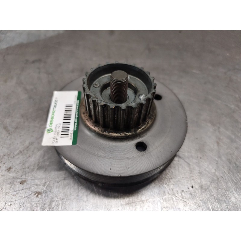 Recambio de polea cigueñal para seat ibiza (6k1) select referencia OEM IAM 038105243 - Blanco 2