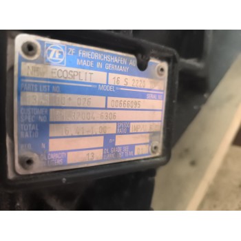 Recambio de caja cambios para man tgs 18.400 10.5 diesel referencia OEM IAM 16S2220TD 1343001026 81320046306