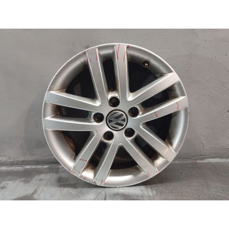 Recambio de llanta para volkswagen golf vi (5k1) 1.4 tsi referencia OEM IAM 5K0601025E 6.5Jx16H2EI50 - Negro 2
