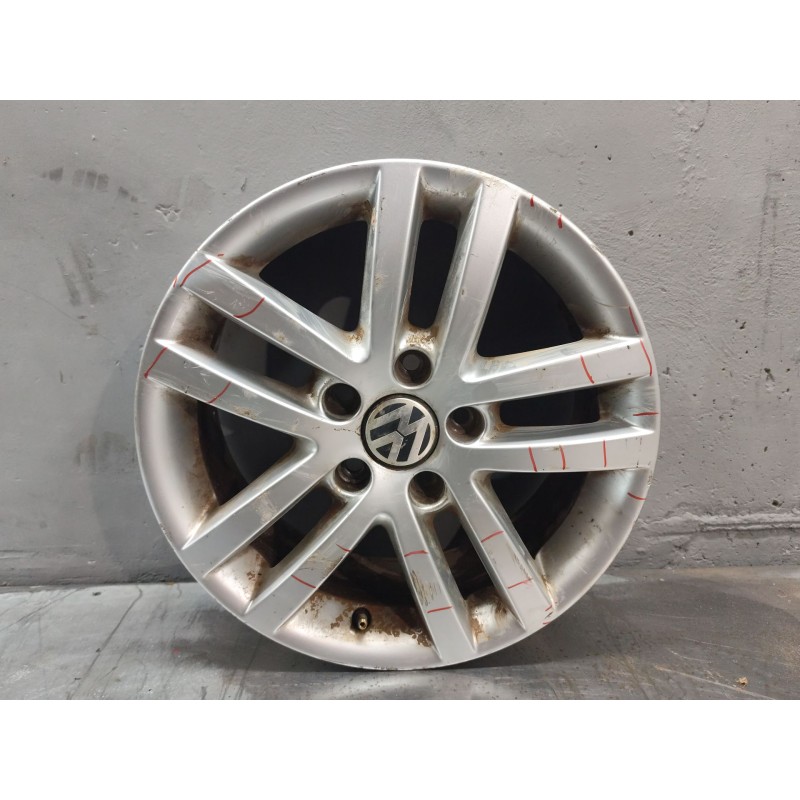 Recambio de llanta para volkswagen golf vi (5k1) 1.4 tsi referencia OEM IAM 5K0601025E 6.5Jx16H2EI50 - Negro 3