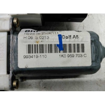 Recambio de motor elevalunas trasero izquierdo para volkswagen golf v berlina (1k1) sportline referencia OEM IAM 1K0959703  