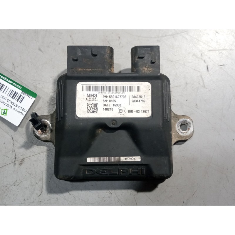 Recambio de modulo electronico para iveco stralis (as) 12.9 diesel referencia OEM IAM 5801627706  CENTRALITA NH3