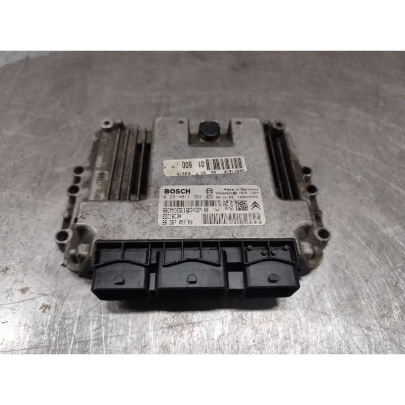Recambio de centralita motor uce para peugeot 206 berlina x-line referencia OEM IAM 9656709780 9656709780 9654490280 - Azul 3