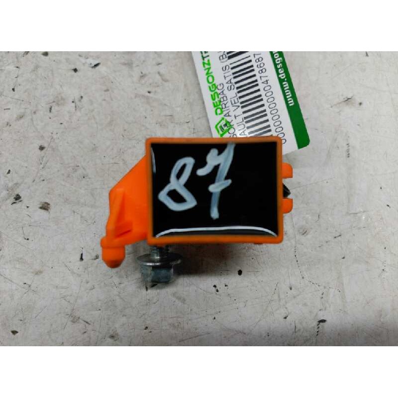 Recambio de sensor airbag para renault vel satis (bj0) expression referencia OEM IAM 8200090507 550792100 DERECHO