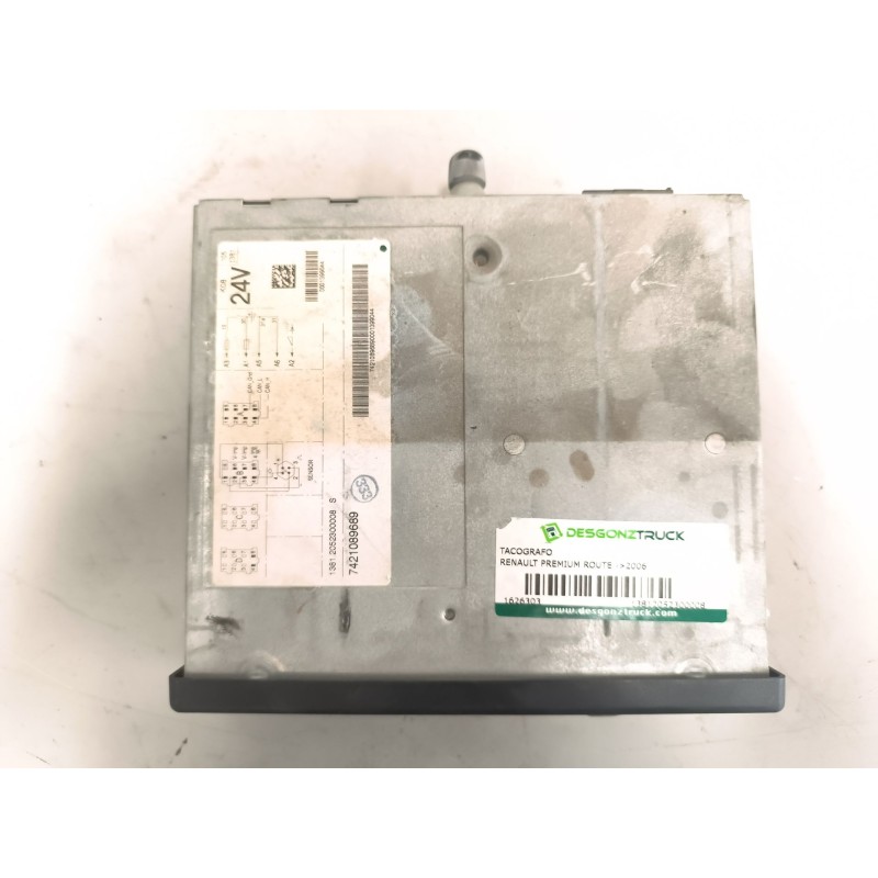 Recambio de tacografo para renault premium route 2006 10.8 diesel referencia OEM IAM 13812052300008 0001399044 7421089689 3