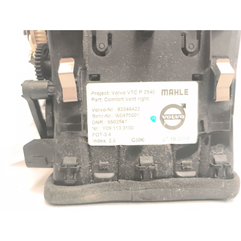 Recambio de difusor calefaccion para volvo fh 500 referencia OEM IAM 82246422 - Blanco 2