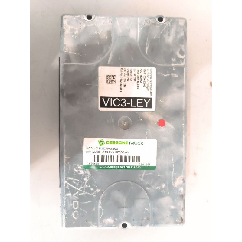 Recambio de modulo electronico para daf serie lf45 desde 06 referencia OEM IAM 2141298 7422639538 VERSION 1.0