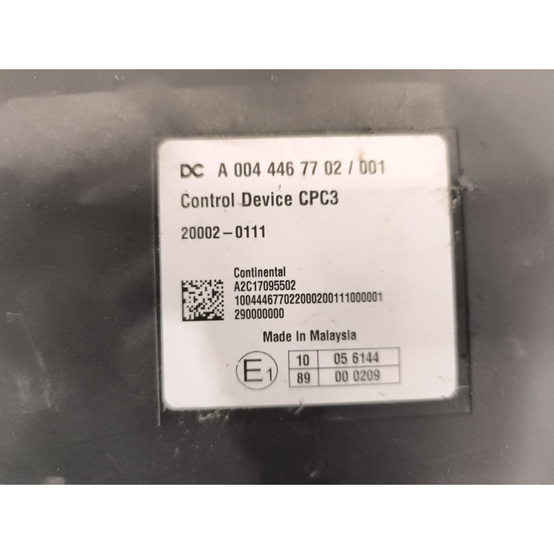 Recambio de modulo electronico para mercedes-benz actros bm 963.480 2-achser 1848 4x2 fahrgestell l bigspace referencia OEM IAM 4