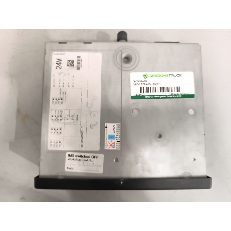 Recambio de tacografo para iveco stralis (ad/at) 10.3 diesel referencia OEM IAM 13812214303001 0004151685 4