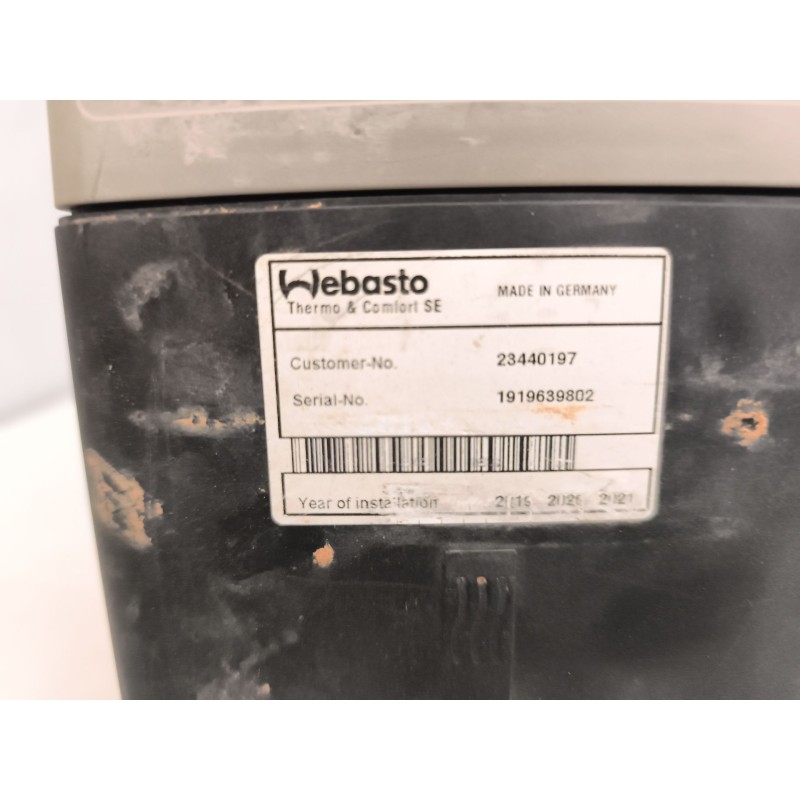 Recambio de motor calefaccion cabina para volvo fh 500 referencia OEM IAM AIRTOPEVO2000 23440197 WEBASTO - Blanco 6