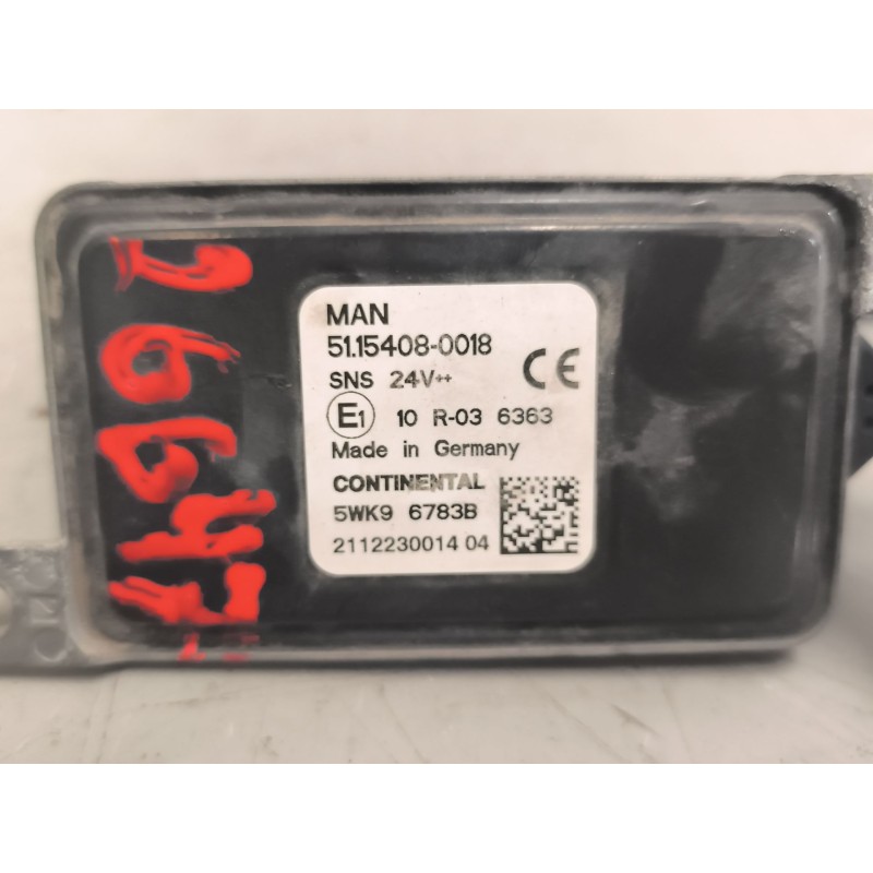 Recambio de sensor noxe para man tgx 18.480 12.4 diesel referencia OEM IAM 5154080018 - Blanco 2